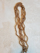 Load image into Gallery viewer, Handmade Knotted Crystal Necklaces- 60 in
