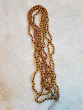 Load image into Gallery viewer, Handmade Knotted Crystal Necklaces- 60 in
