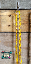 Load image into Gallery viewer, Handmade Knotted Crystal Necklaces- 60 in
