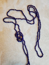 Load image into Gallery viewer, Handmade Knotted Crystal Necklaces- 60 in
