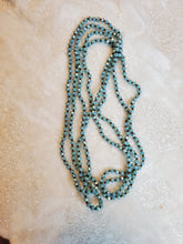 Load image into Gallery viewer, Handmade Knotted Crystal Necklaces- 60 in
